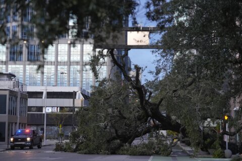 Hurricane Milton plows across Florida, pounding cities and whipping up tornadoes. At least 4 dead