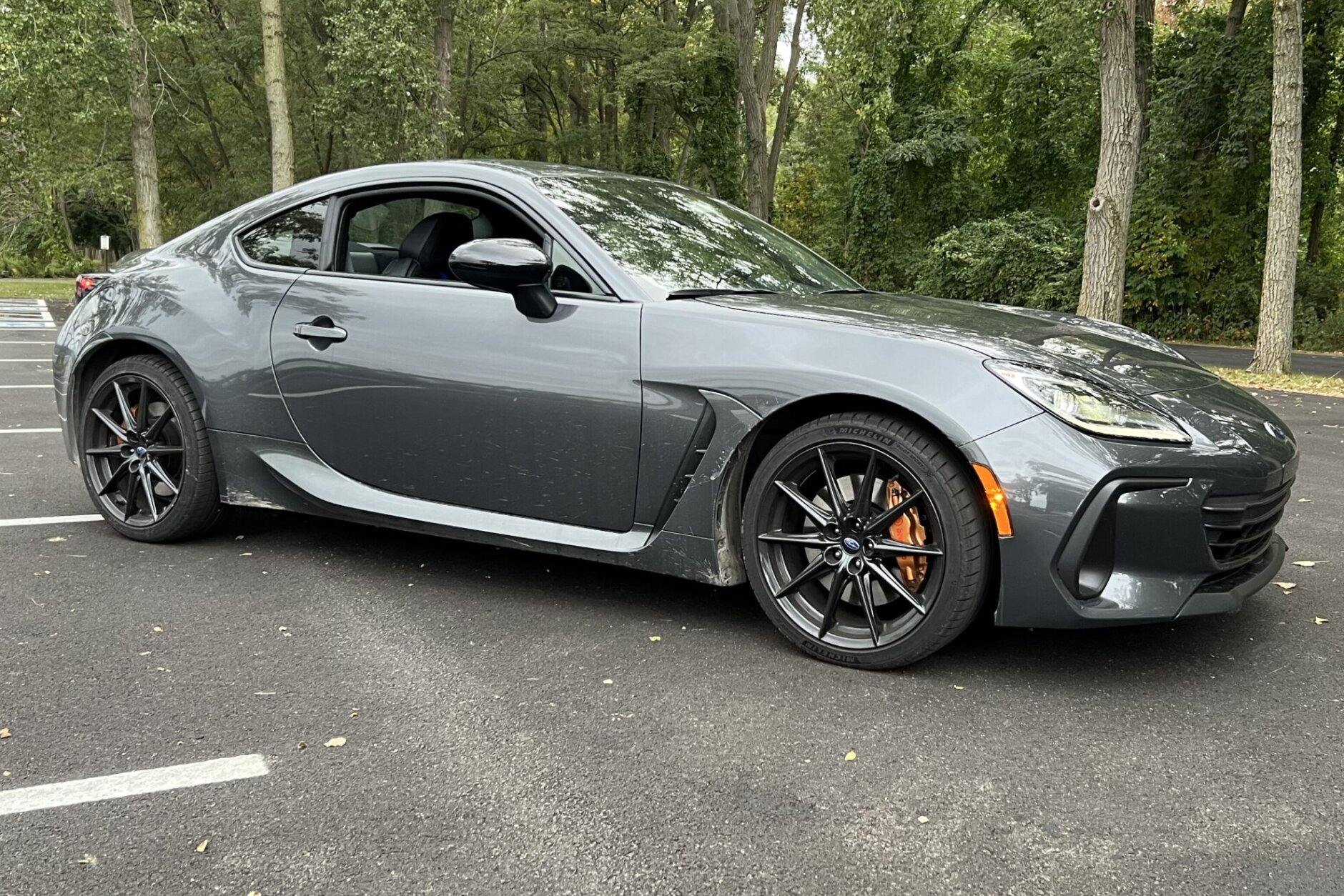 Exterior of the Subaru BRZ