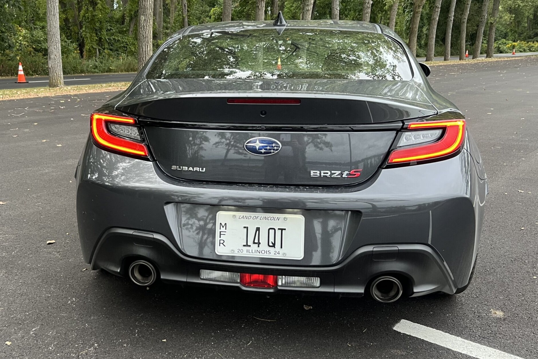 Exterior of the Subaru BRZ