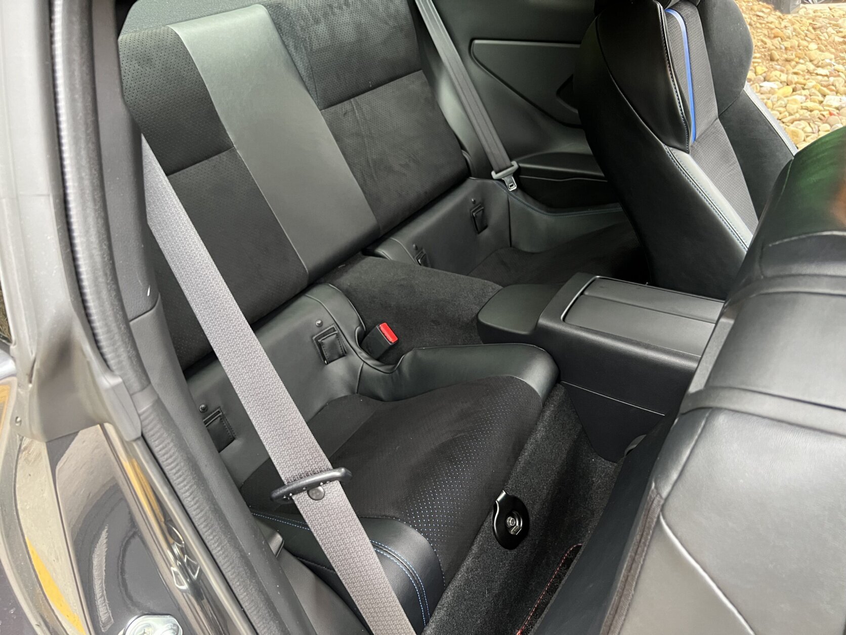 Interior of the Subaru BRZ