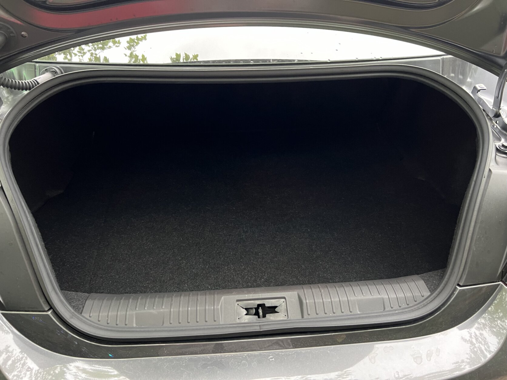 Trunk of the Subaru BRZ