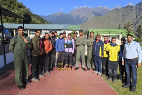 American and British climbers who lost tent and gear on Indian Himalayan peak rescued after 3 days