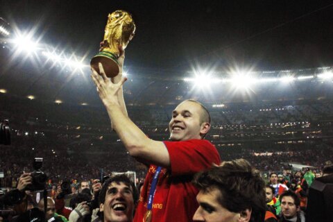 Spain and Barcelona great Iniesta announces retirement after 22-year career