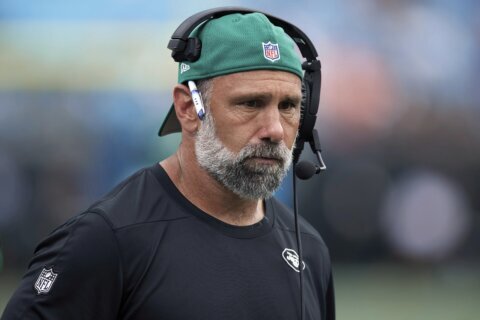 Jets interim Jeff Ulbrich replaces Nathaniel Hackett with Todd Downing as the offense’s play caller