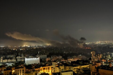 Middle East latest: Two Hamas officials killed in Israeli strikes in Lebanon