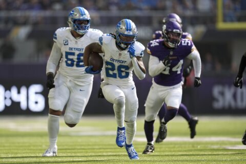 Lions top previously unbeaten Vikings 31-29 on late FG to cap NFC North thriller