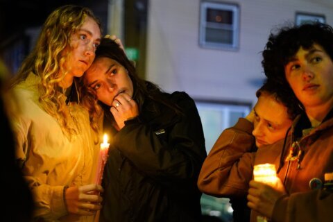 WATCH LIVE: Mourners mark 1st anniversary of Lewiston mass shooting with moment of silence