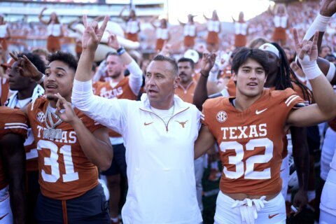 SEC’s newest rivalry is 120th meeting for No. 1 Texas and No. 18 Oklahoma at the fair