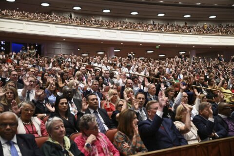 Mormon church leaders encourage civility as Trump and Harris rally religious voters