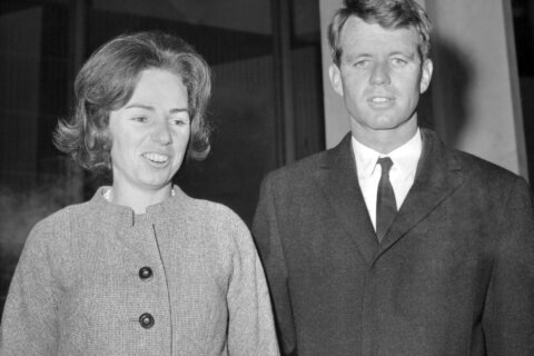 Members of the Kennedy family gather for funeral of Ethel Kennedy