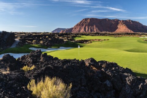 Stephan Jaeger chips in twice and shoots 63 to lead Black Desert Championship