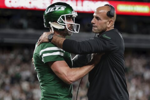 Rodgers says allegations that he played a role in Saleh’s firing as Jets coach are ‘patently false’