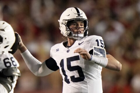 No. 3 Penn State could be without QB Drew Allar for showdown with No. 4 Ohio State