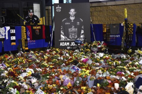 Manslaughter probe continues 1 year after hockey player Adam Johnson’s death in England