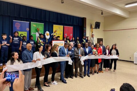 Drones, 3D printers and racing robots are just some of the new classroom materials at Tayac Elementary