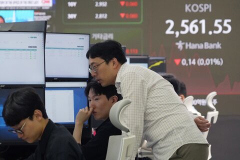 Stock market today: Asian shares mostly rise after Middle East tensions weigh on Wall St