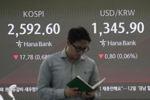 Stock market today: Hong Kong shares plunge as economic rescue plans from Beijing fall flat