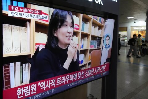 South Koreans are joyful after Han Kang wins Nobel Prize for literature