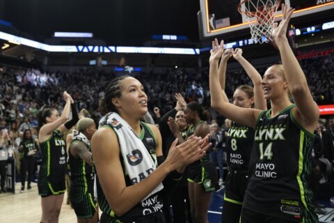 Lynx stun Liberty with 95-93 overtime win in Game 1 of the WNBA Finals