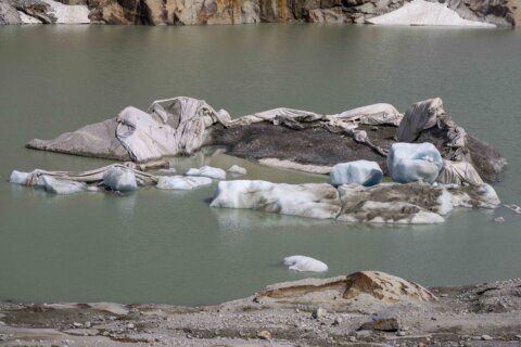 Swiss glaciers are receding again after 2 punishing years and despite a good start to 2024