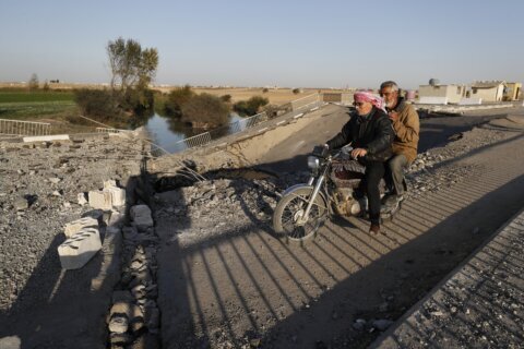 Destruction of Lebanon-Syria border crossings in Israeli airstrikes creates difficulties