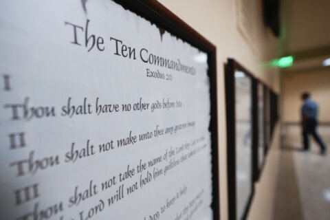 Judge hears arguments to block Louisiana's Ten Commandments displays in schools