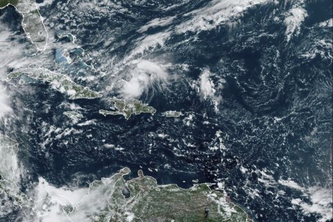 Hurricane Oscar makes landfall in the Bahamas and heads toward Cuba