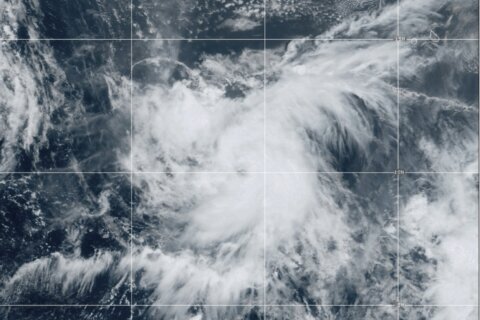 Leslie strengthens into a hurricane in the Atlantic but isn’t threatening land