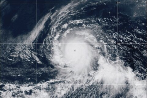 Hurricane Kristy strengthens into a Category 4 storm in the Pacific Ocean