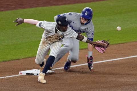 Yankees blow 5-run lead with epic defensive meltdown as Dodgers rally to clinch World Series