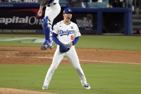 Yamamoto shuts down Yankees, Freeman homers again as Dodgers win 4-2 for 2-0 World Series lead