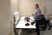 More local restrooms adding adult-size changing tables to help people with disabilities