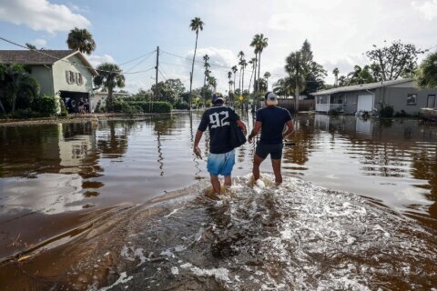 ‘Here we go again’: Hurricane Milton strengthens to Category 3 and aims at Helene-weary Florida