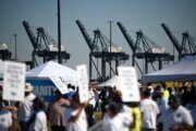 People are panic-buying toilet paper because of the port strike. There is no need for that