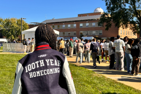 Students and alumni celebrate Howard University's 100th homecoming