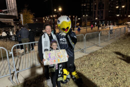 Washington Spirit fan mascot