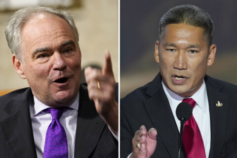 US Sen. Tim Kaine fights for a 3rd term in Virginia against GOP challenger Hung Cao