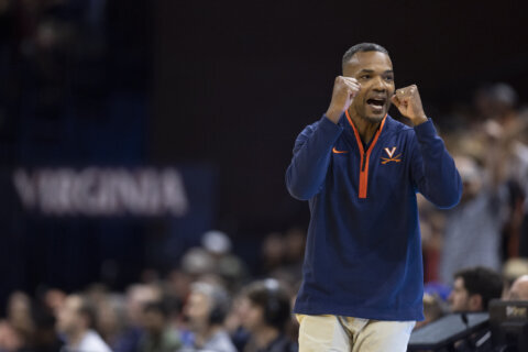 McKneely gives Virginia a fast start, Cavaliers roll to a 62-45 victory over Coppin State