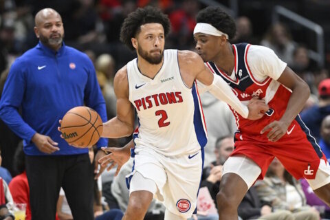 Cunningham’s 4th triple-double of the season lifts the Pistons to a 124-104 rout of Washington