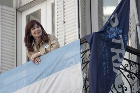 Argentina tribunal upholds corruption verdict against former President Cristina Fernández