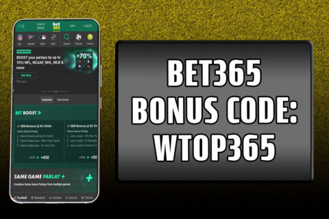 Bet365 Bonus Code WTOP365: Get $150 Weekend Bonus for NFL, CFB, NBA