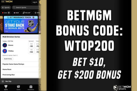 BetMGM Bonus Code WTOP200: Bet $10, Get $200 NHL, CBB Promo