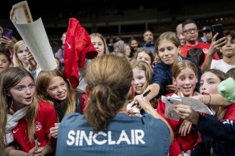 Christine Sinclair, who led Portland to 3 NWSL titles, to be honored in final regular-season match