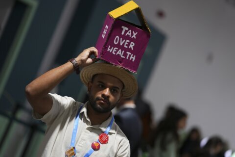 Protesters’ biggest day expected at UN climate talks, where progress is slow