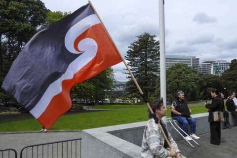 Lawmakers stage Māori protest in New Zealand’s parliament during fraught race relations debate