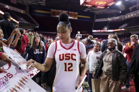 USC’s Juju Watkins reaches 1,000 points. It took her 2 fewer games than Caitlin Clark