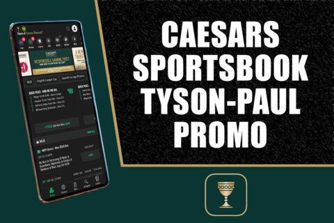 Caesars Sportsbook Promo Code WTOP1000: $1K Paul-Tyson Bonus