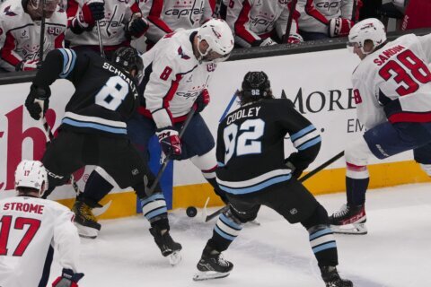 Capitals’ Alex Ovechkin is week-to-week with a leg injury amid chase for NHL career goals record