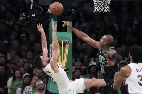 NBA champion Celtics take Round 1 and end Cavaliers’ perfect season after 15 straight wins