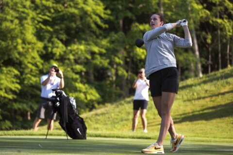 Caitlin Clark draws a big crowd for an LPGA pro-am in Florida